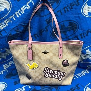 Coach Sleeping Beauty tote bag